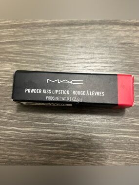 MAC Powder Kiss Lipstick. 935 Ruby New.